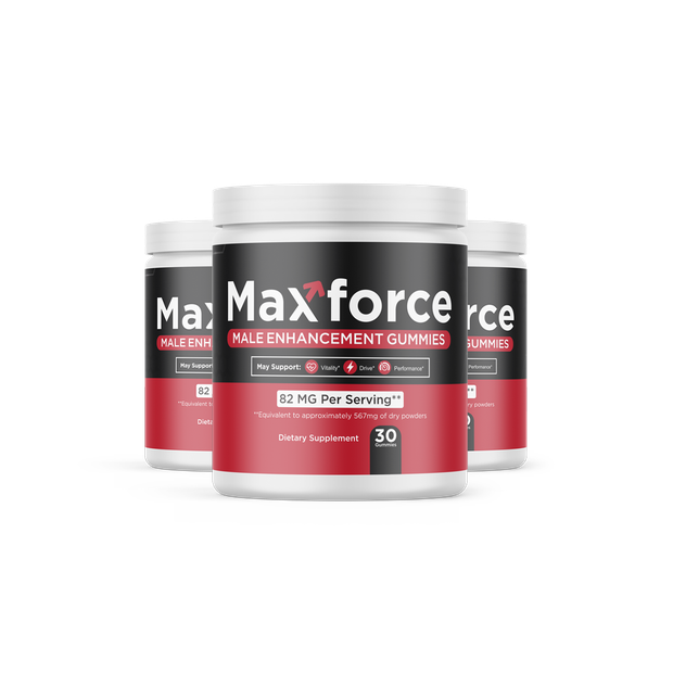 Max Force 3 bottles package