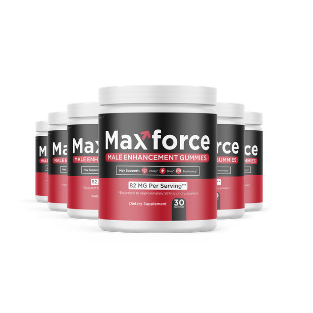 Max Force 6 bottles package